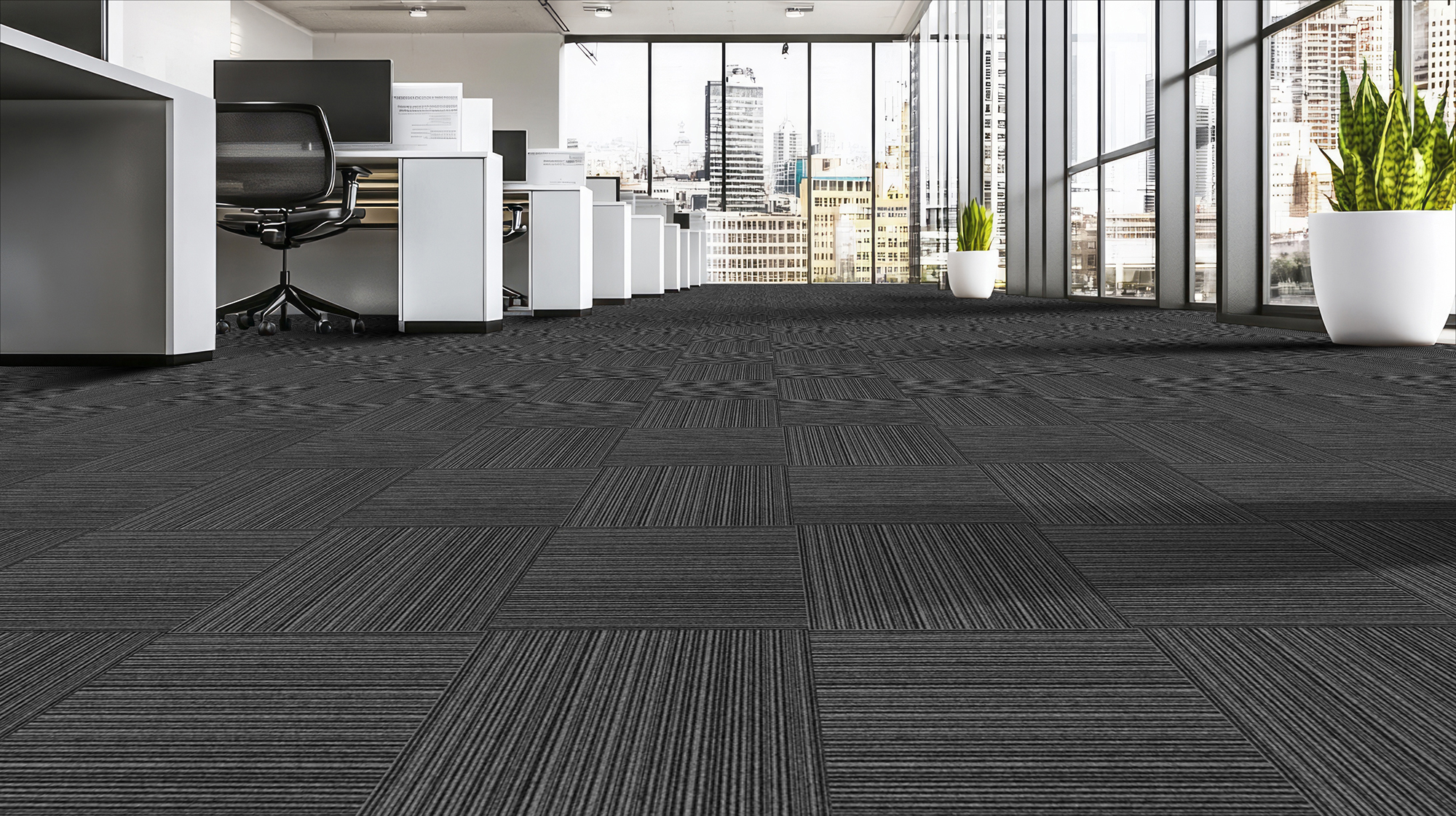 Elemental Stripe - Commercial Carpet Tiles