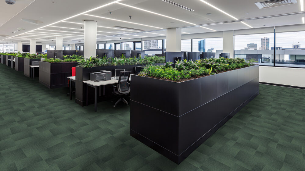 Modern Edge carpet tile