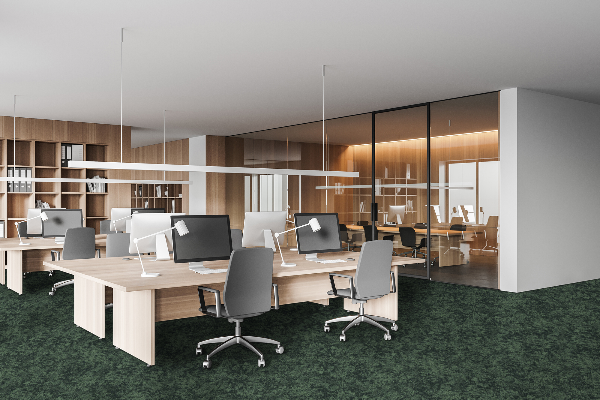 nylon carpet tile modern edge sage green