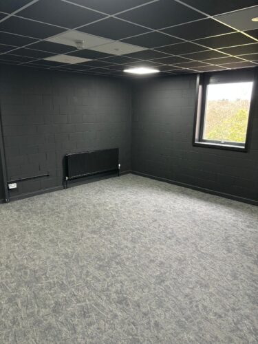 office carpet tiles Uclan Vernon Venetian Charm Gondola Grey image4